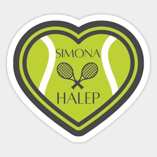 SIMONA HALEP TENNIS Sticker